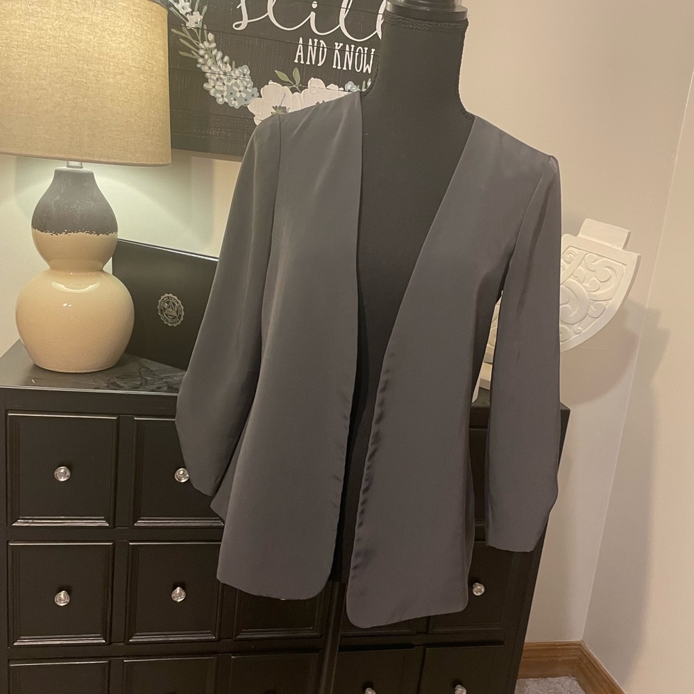 Gray Blazer